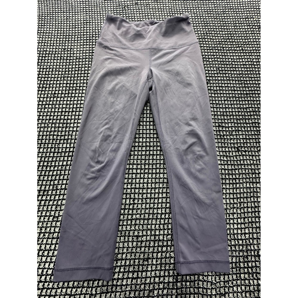 90 Degree by Reflex Leggings Womens Medium Purple High Rise Crop